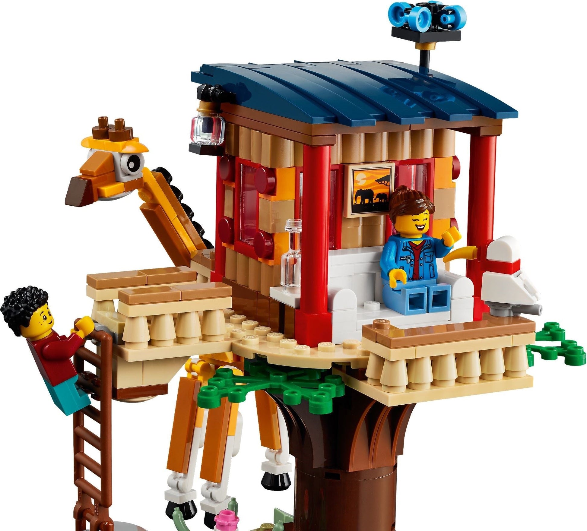 LEGO Creator 31116 Safari Wildfire Tree House- Auzzi Store