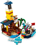 LEGO Creator 3 In 1 Surfer Beach House 31118 Dolphin Turtle - SuperSaverAU - view 6