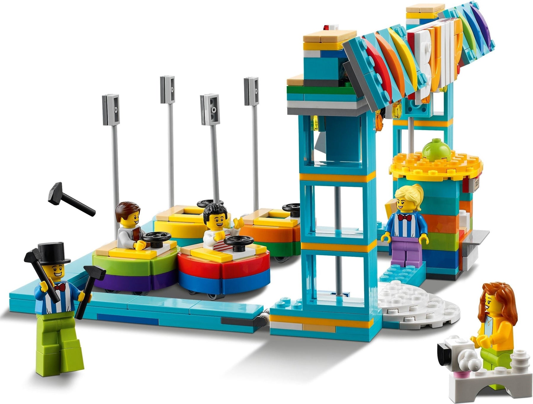 LEGO 31119 Creator 3in1 Ferris Wheel Amusement Park Set - SuperSaverAU - view 2