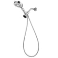Water-Saving Hand Shower with Dual Docking, Pause Button and Rotating Spray Dial by Brondell Powerspray
