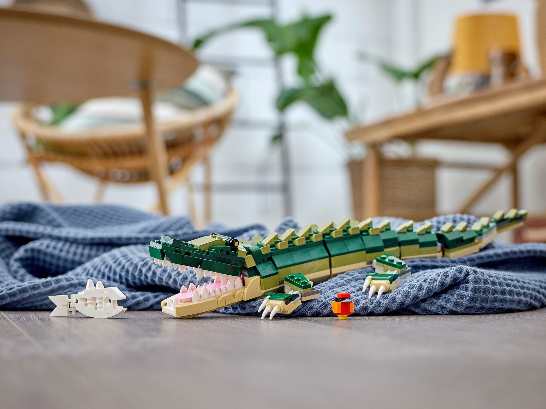 LEGO 31121 Creator 3in1 Crocodile, Snake & Frog Animal Set - SuperSaverAU - view 6