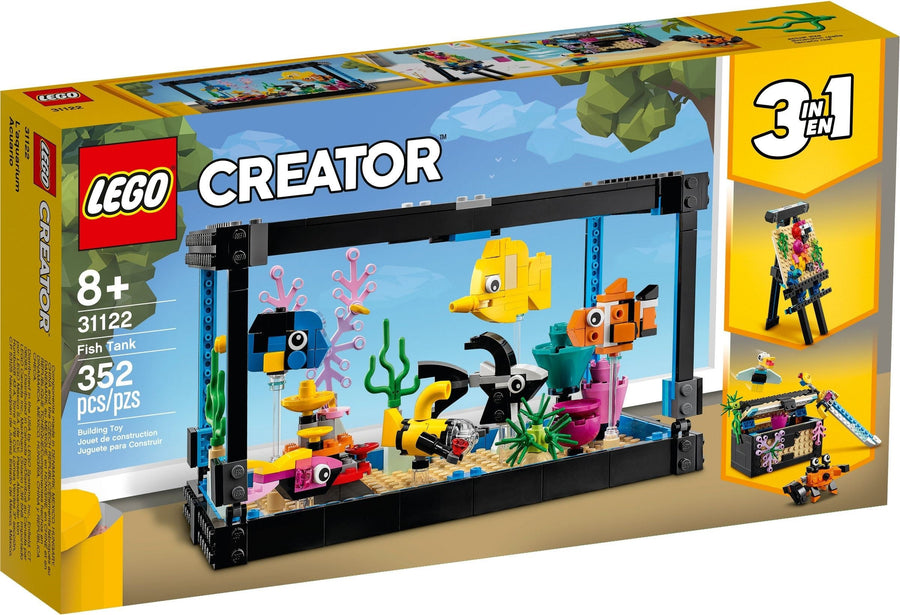 LEGO 31122 Creator 3in1 Fish Tank Playset - SuperSaverAU - view 1
