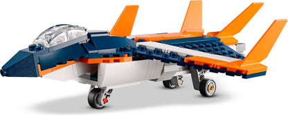 LEGO 31126 Supersonic-Jet 3-in-1 Plane, Helicopter, Boat