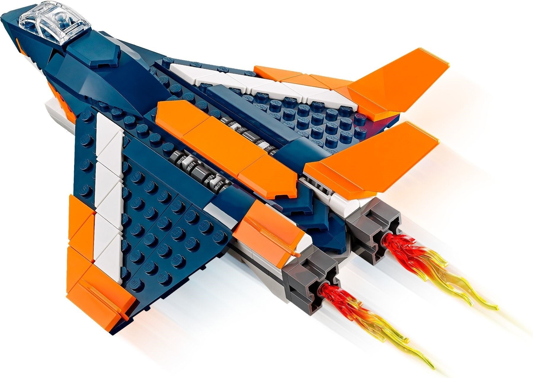 LEGO 31126 Supersonic-Jet 3-in-1 Plane, Helicopter, Boat - SuperSaverAU - view 3