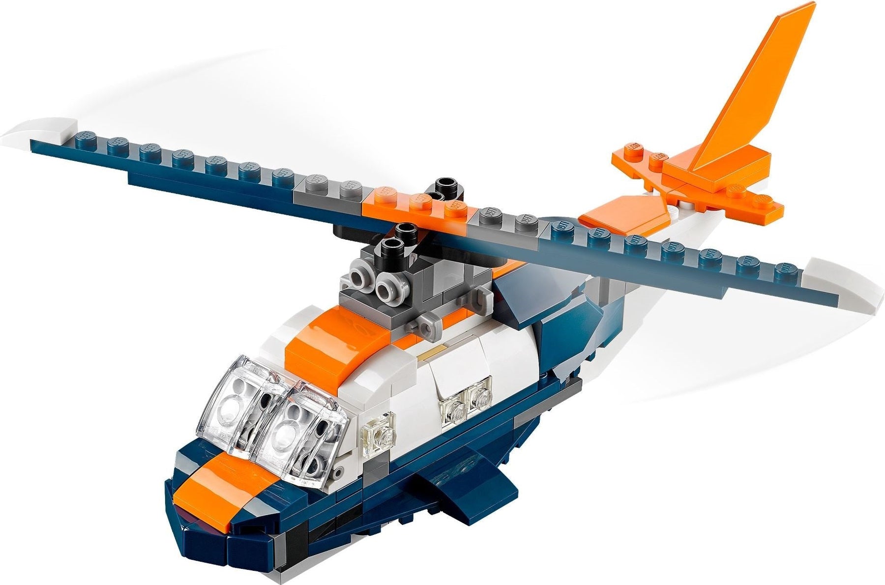 LEGO 31126 Supersonic-Jet 3-in-1 Plane, Helicopter, Boat - SuperSaverAU - view 5