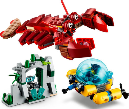 LEGO 31130 Sunken Treasure Mission: Submarine, Octopus & More!