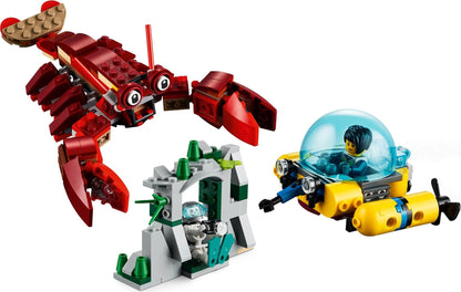 LEGO 31130 Sunken Treasure Mission: Submarine, Octopus & More!