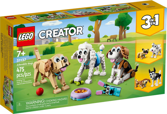 LEGO Creator 3-in-1 Series 31137 Adorable Dogs- Auzzi Store