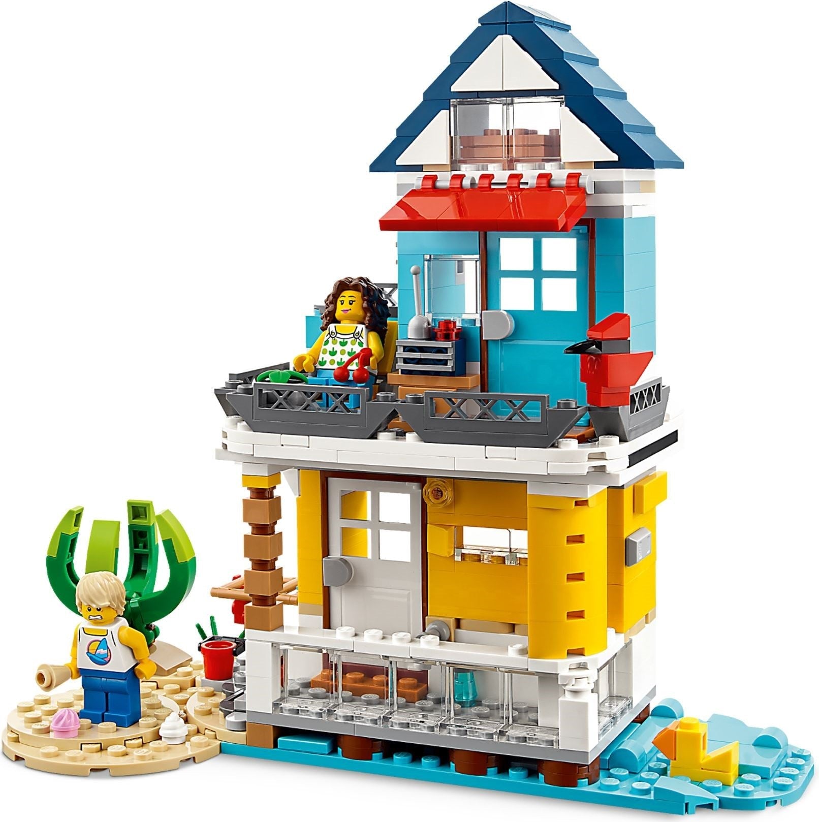 LEGO Creator 31138 3-in-1 Beach Camper Van - SuperSaverAU - view 6