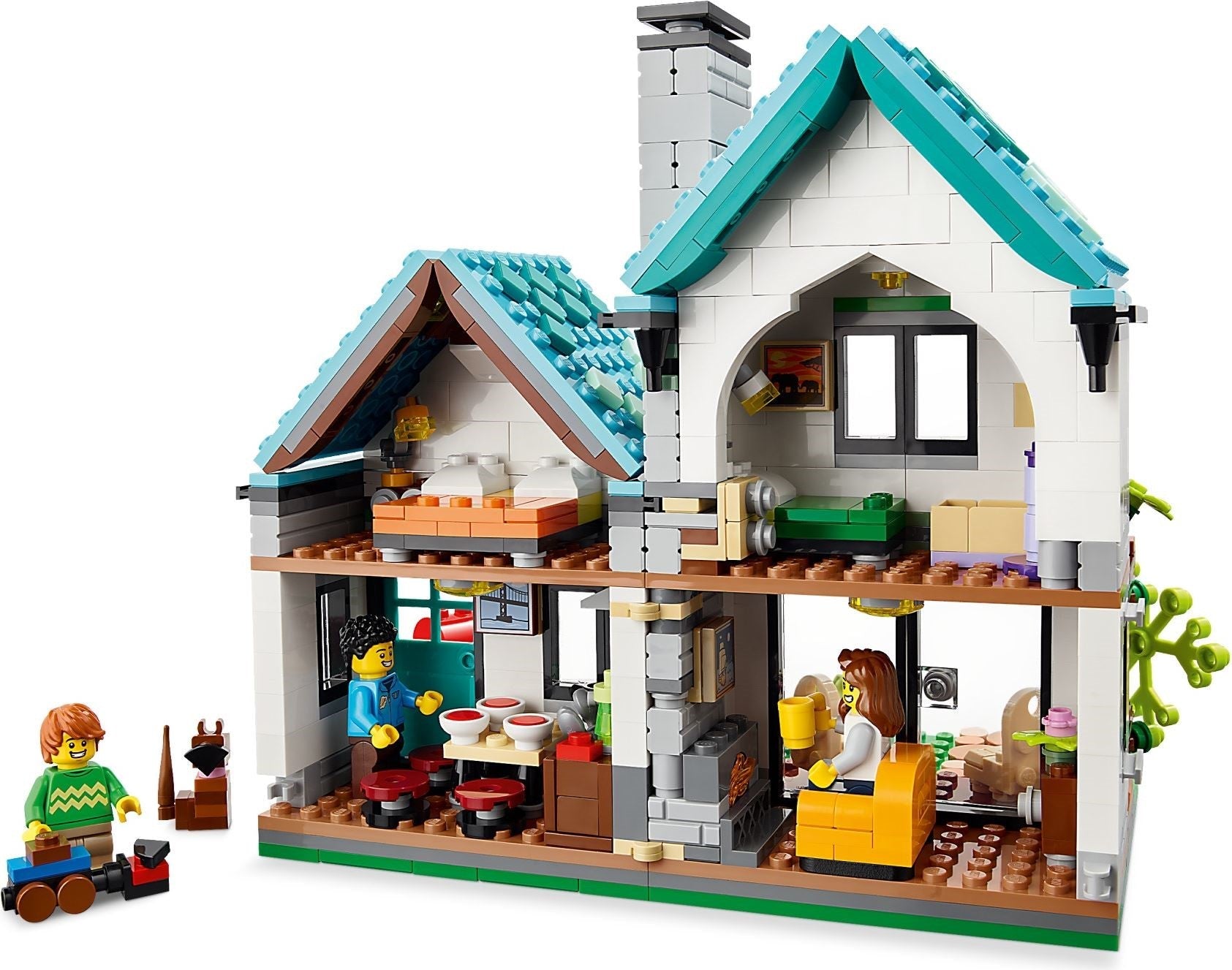 LEGO Creator 31139 3-in-1 Cosy House Building Toy - SuperSaverAU - view 6