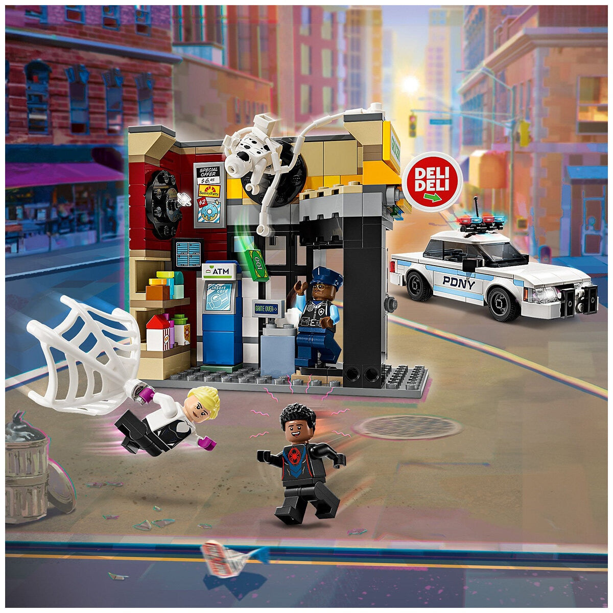 LEGO Marvel Spider-Verse: Miles Morales vs. The Spot 76311