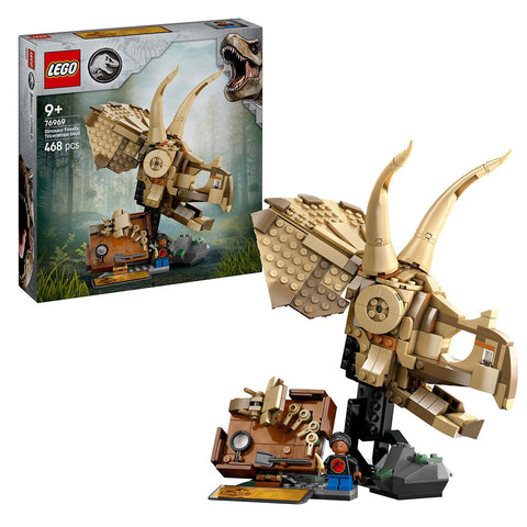 LEGO Jurassic World Dinosaur Fossils: Triceratops Skull Model Set 76969 - SuperSaverAU - view 1
