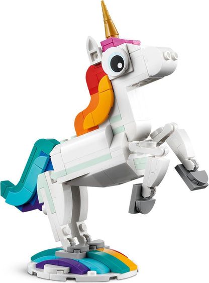 LEGO Creator 3-in-1 Series 31140 Magical Unicorn- Auzzi Store