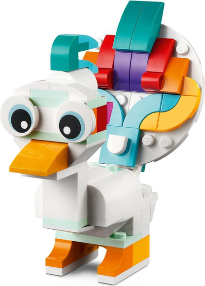 LEGO Creator 3-in-1 Series 31140 Magical Unicorn- Auzzi Store