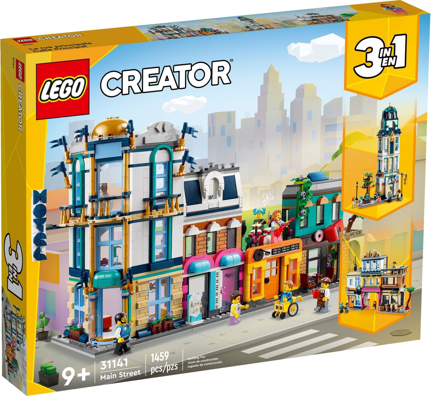LEGO Creator 3in1 Series 31141 Main Street- Auzzi Store