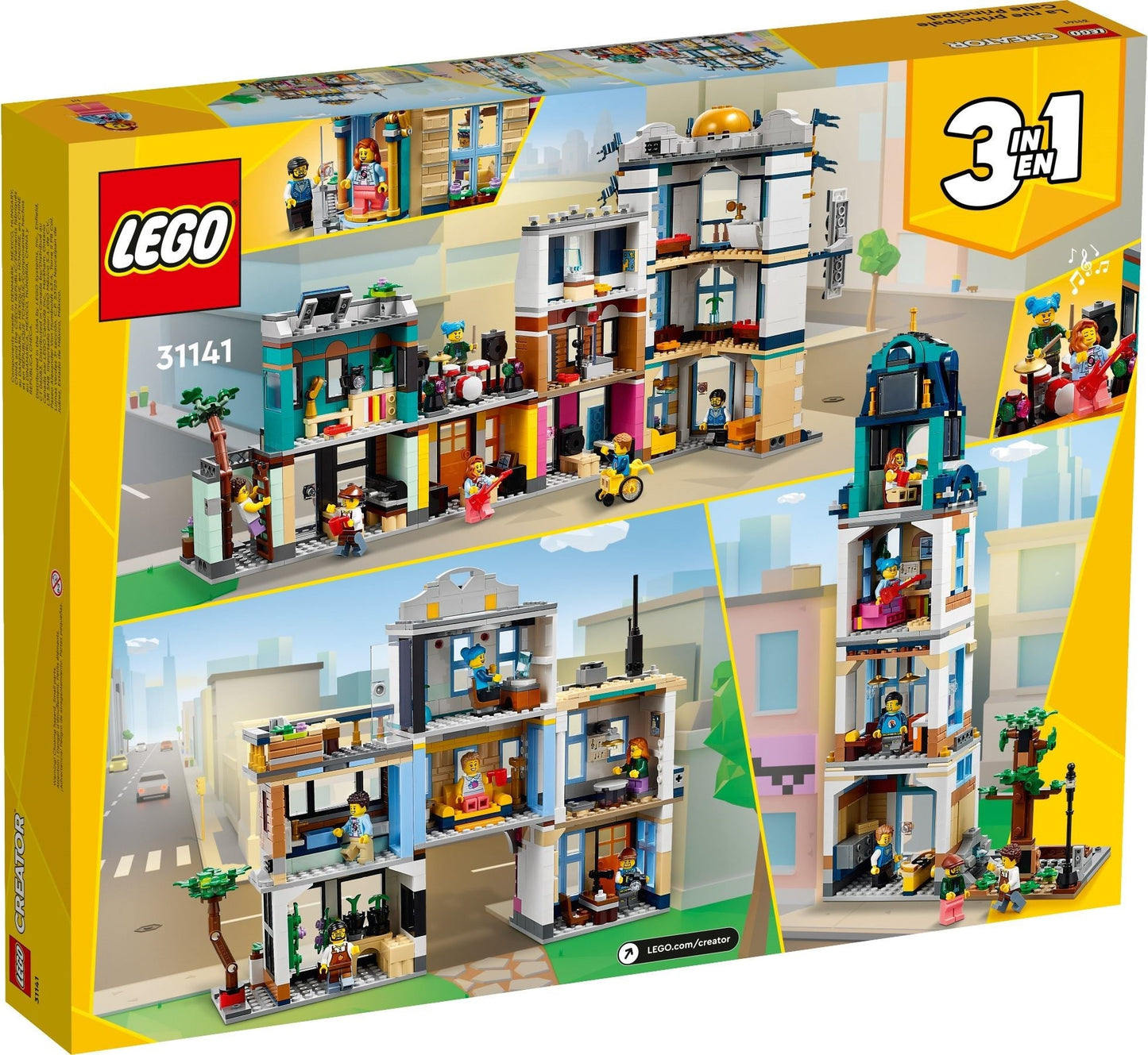 LEGO Creator 3in1 Series 31141 Main Street- Auzzi Store