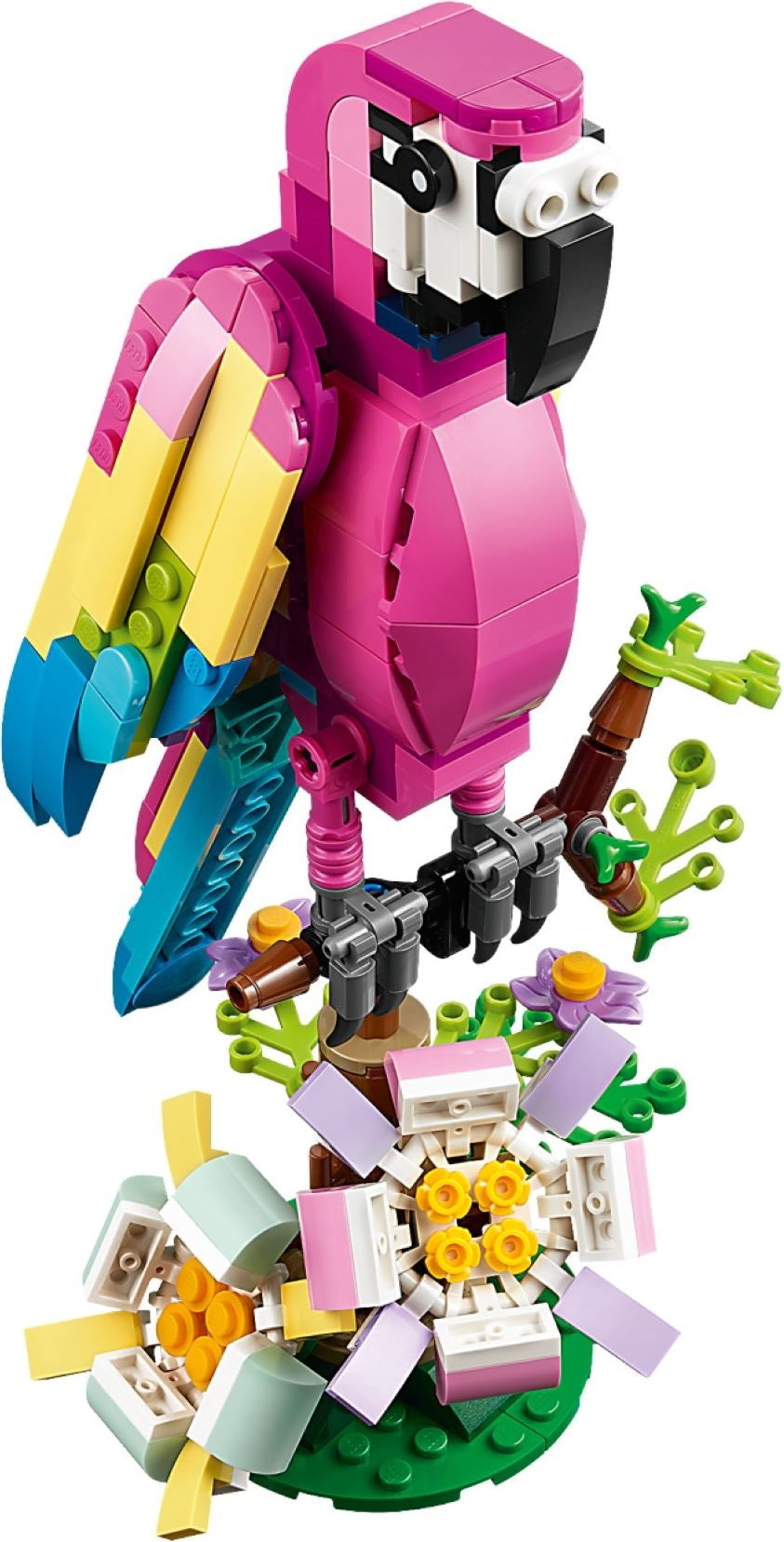 LEGO Creator 3-in-1 Series 31144 Exotic Pink Parrot- Auzzi Store