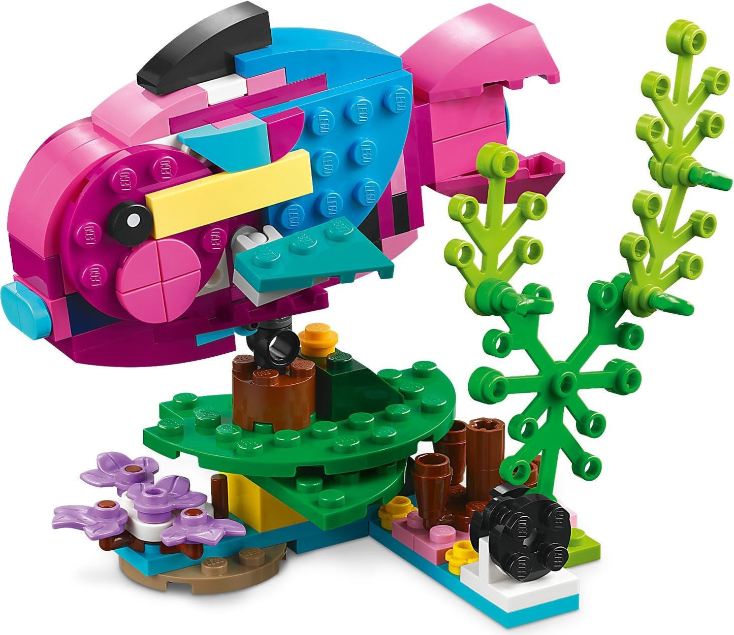 LEGO Creator 3-in-1 Series 31144 Exotic Pink Parrot- Auzzi Store