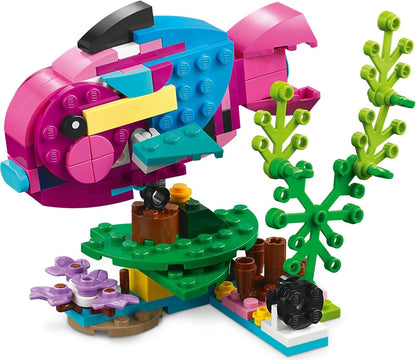 LEGO Creator 3-in-1 Series 31144 Exotic Pink Parrot- Auzzi Store