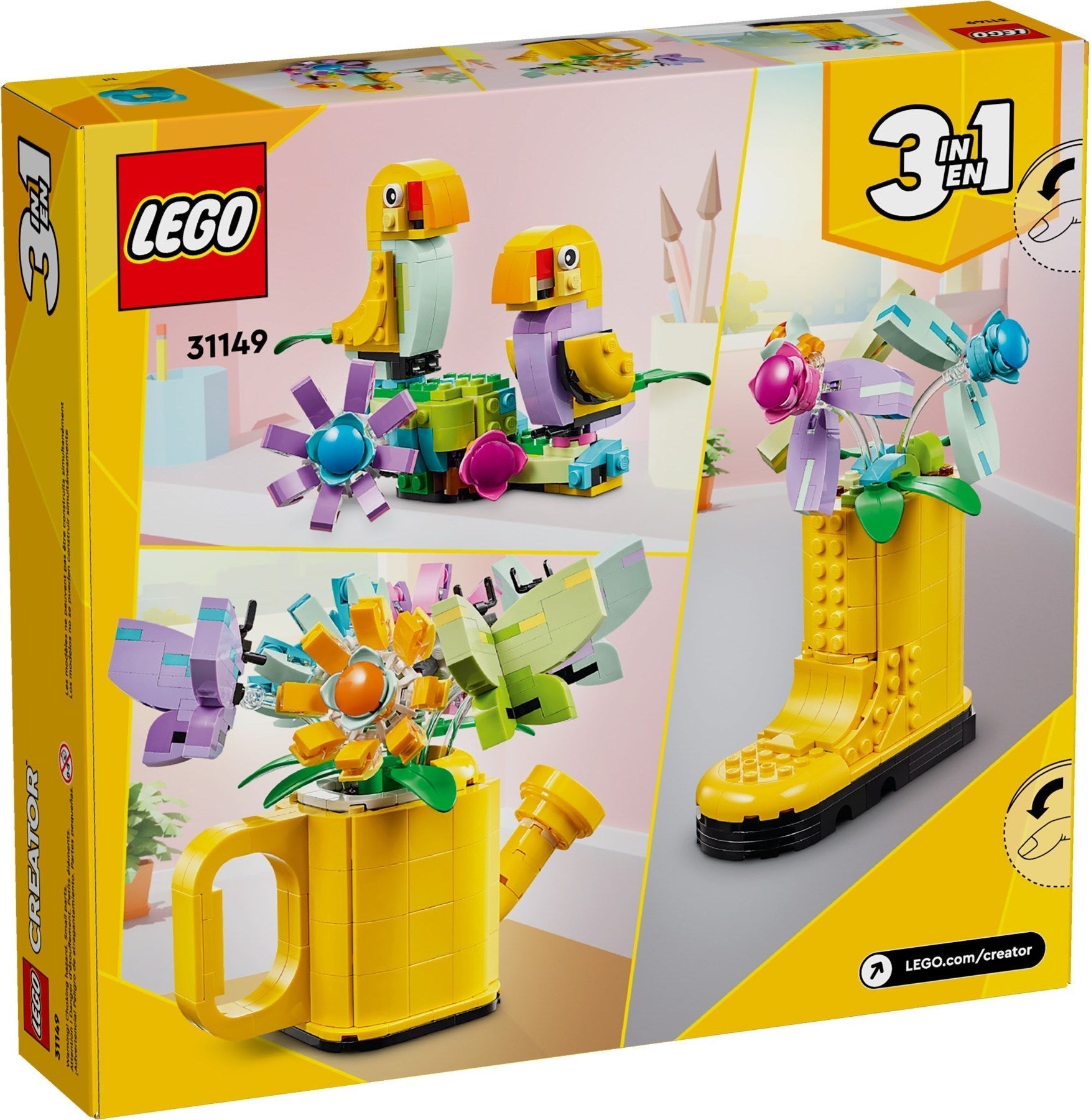 LEGO LEGO Creator Series 31149 Flowers in Watering Can- Auzzi Store