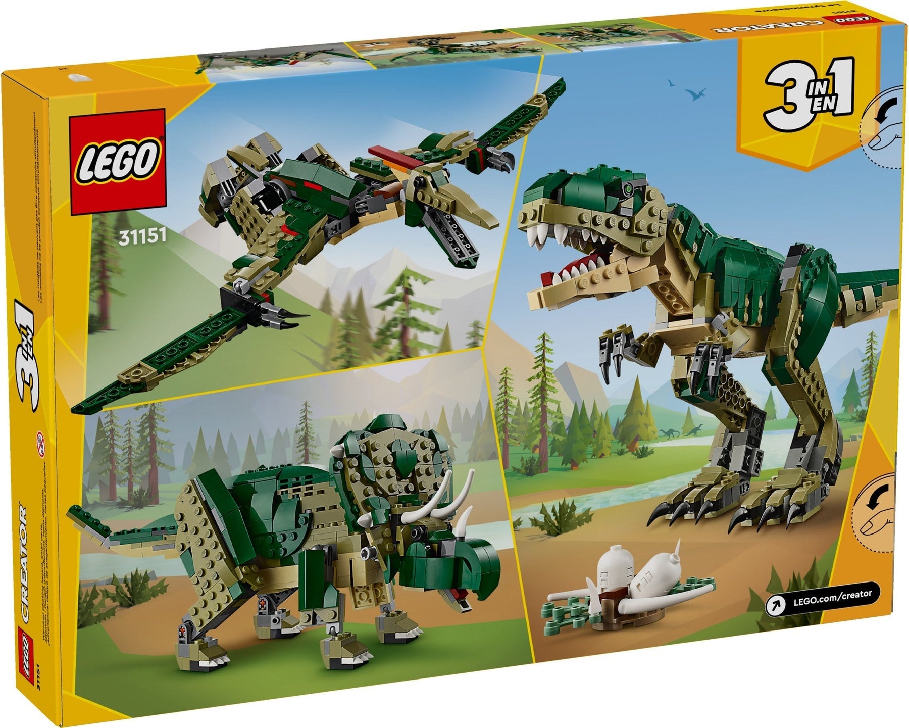 LEGO Creator 31151 3-in-1 T-Rex - SuperSaverAU - view 6