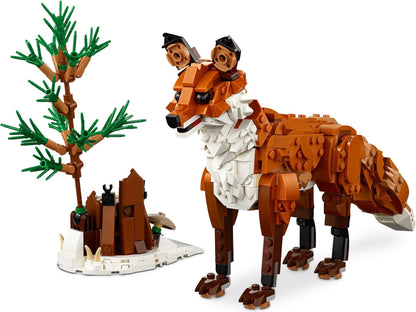 LEGO Creator 3in1 Forest Animals: Red Fox 31154 Toy to Owl Figure to Squirrel Mo- Auzzi Store