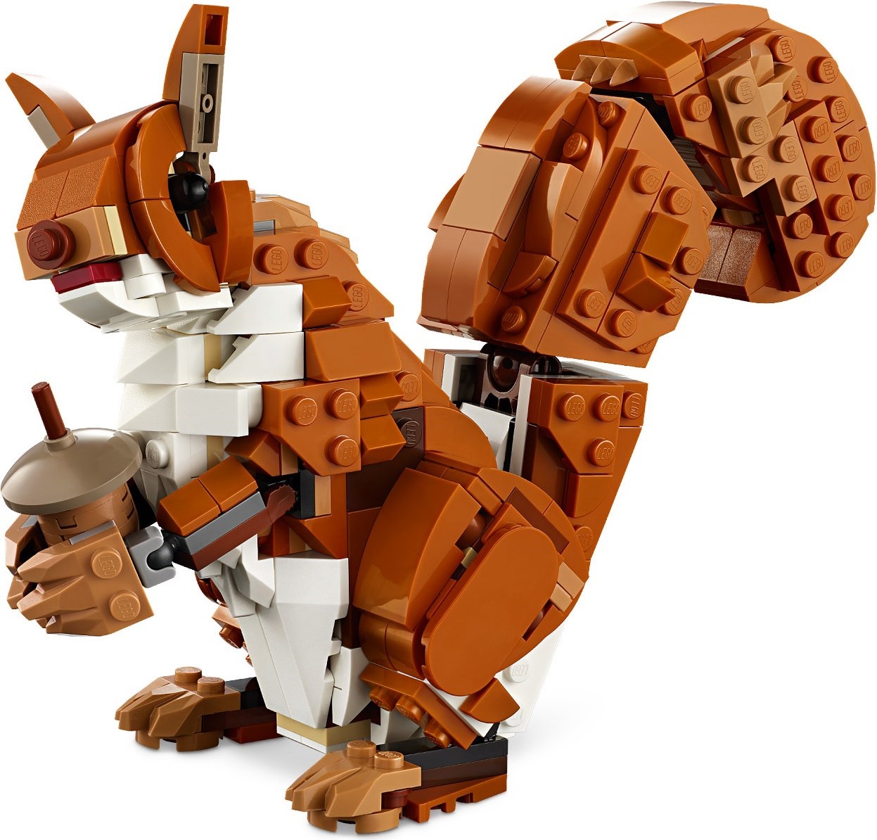 LEGO Creator 3in1 Forest Animals: Red Fox 31154 Toy to Owl Figure to Squirrel Mo- Auzzi Store