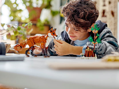 LEGO Creator 3in1 Forest Animals: Red Fox 31154 Toy to Owl Figure to Squirrel Mo- Auzzi Store