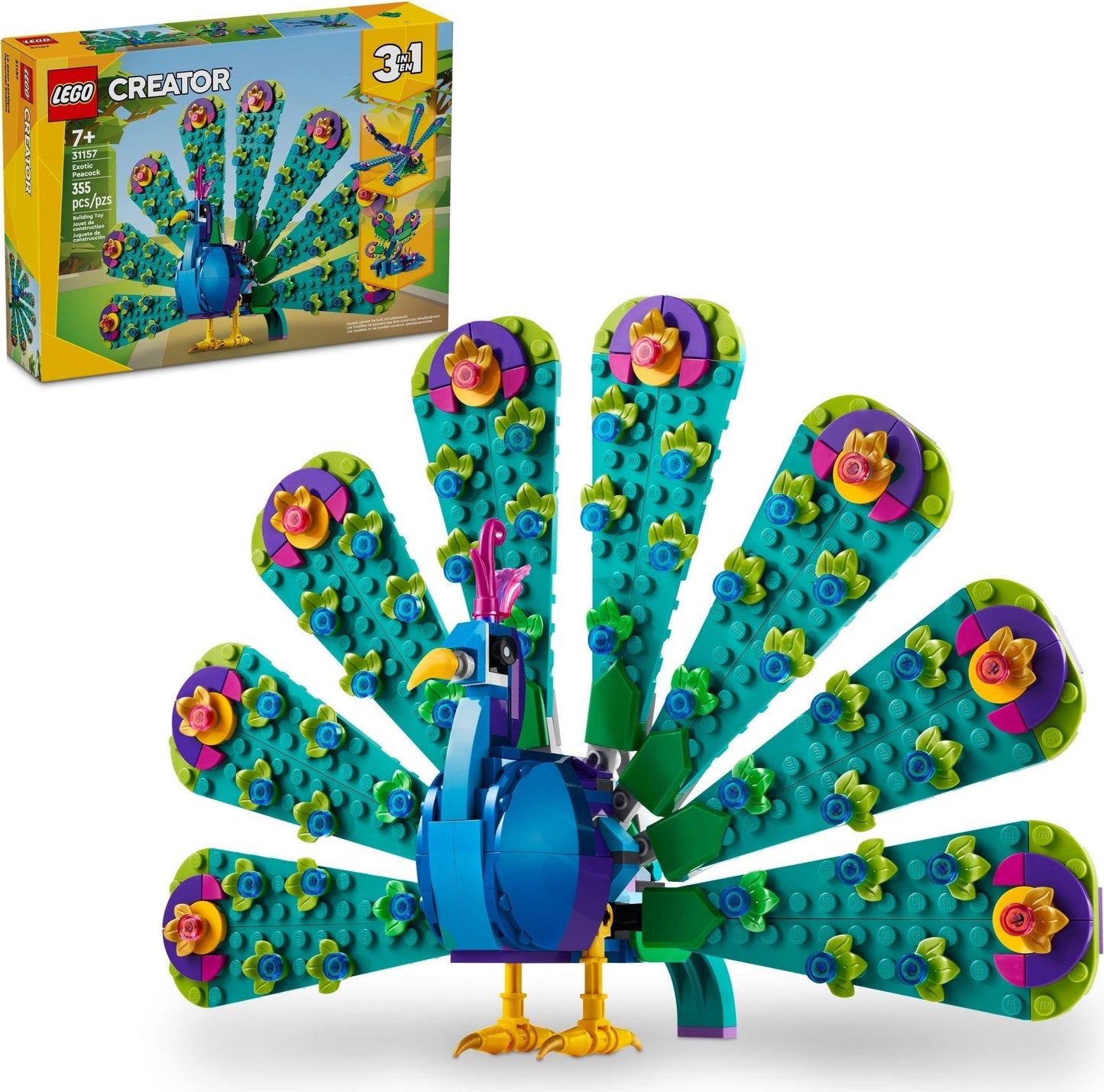 LEGO LEGO Creator Series 31157 Exotic Peacock- Auzzi Store