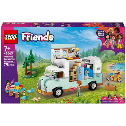 LEGO Friends Friendship Camper Van Adventure 42663