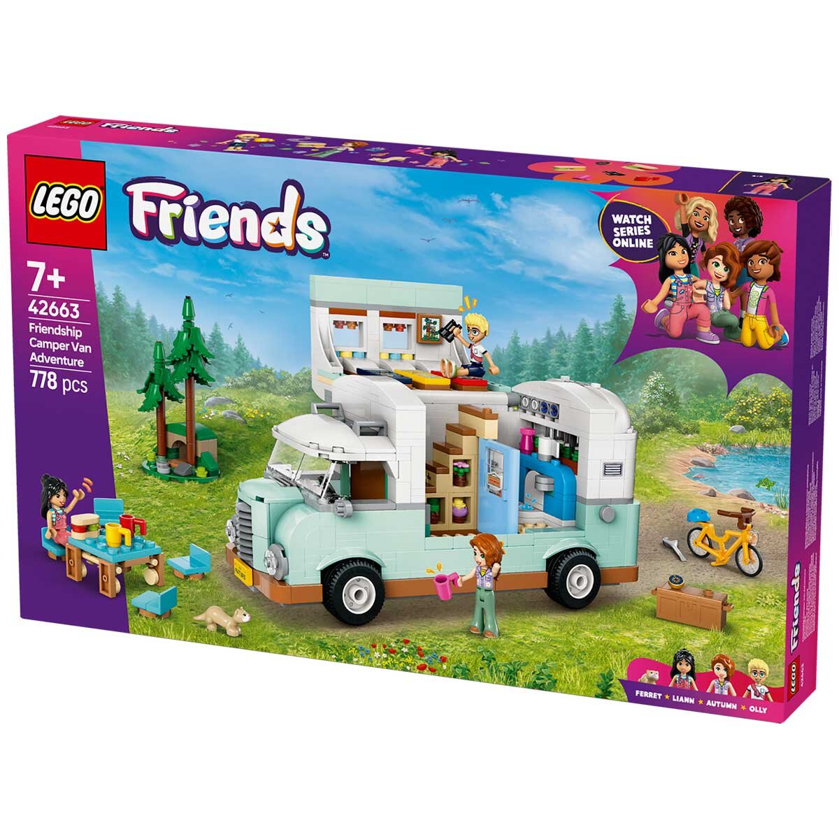 LEGO Friends Friendship Camper Van Adventure 42663