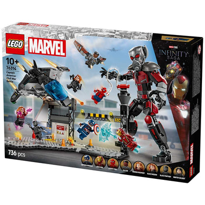 LEGO Marvel Captain America Civil War Action Battle 76314