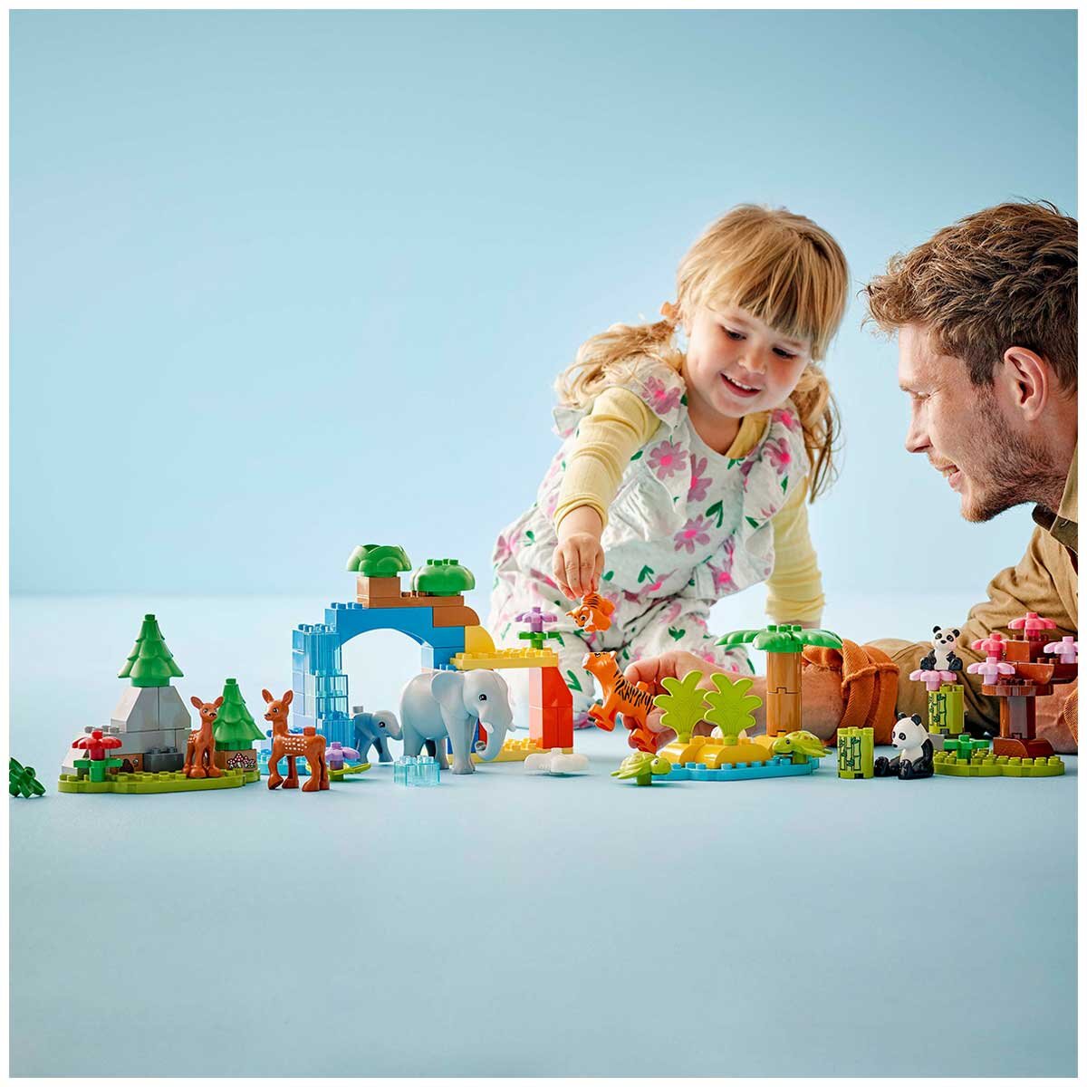 LEGO DUPLO Town 3 In 1 Wild Animal Families 10446 - SuperSaverAU - view 4