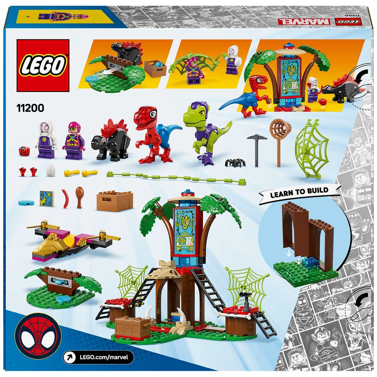 LEGO Marvel Spidey And Gobby’s Raptor Battle At Tree House HQ 11200 - SuperSaverAU - view 11