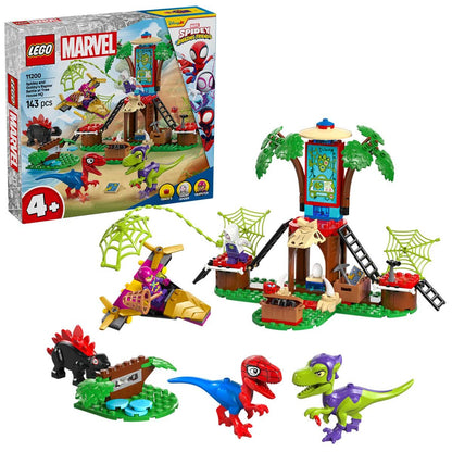 LEGO Marvel Spidey And Gobby’s Raptor Battle At Tree House HQ 11200