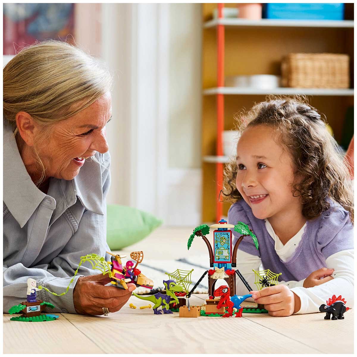 LEGO Marvel Spidey And Gobby’s Raptor Battle At Tree House HQ 11200