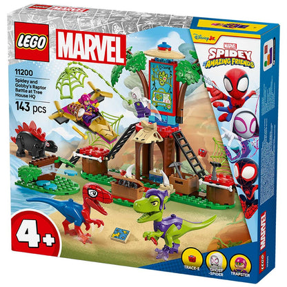 LEGO Marvel Spidey And Gobby’s Raptor Battle At Tree House HQ 11200