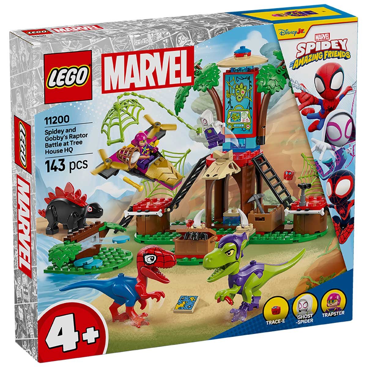 LEGO Marvel Spidey And Gobby’s Raptor Battle At Tree House HQ 11200