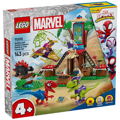 LEGO Marvel Spidey And Gobby’s Raptor Battle At Tree House HQ 11200