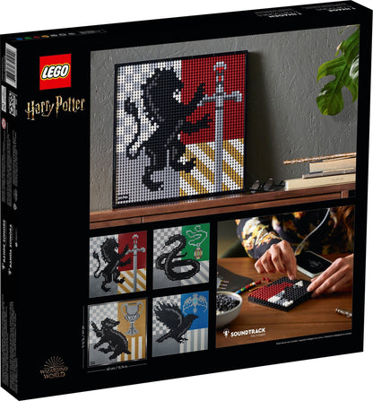 LEGO Art Series 31201 Harry Potter Hogwarts Crests- Auzzi Store