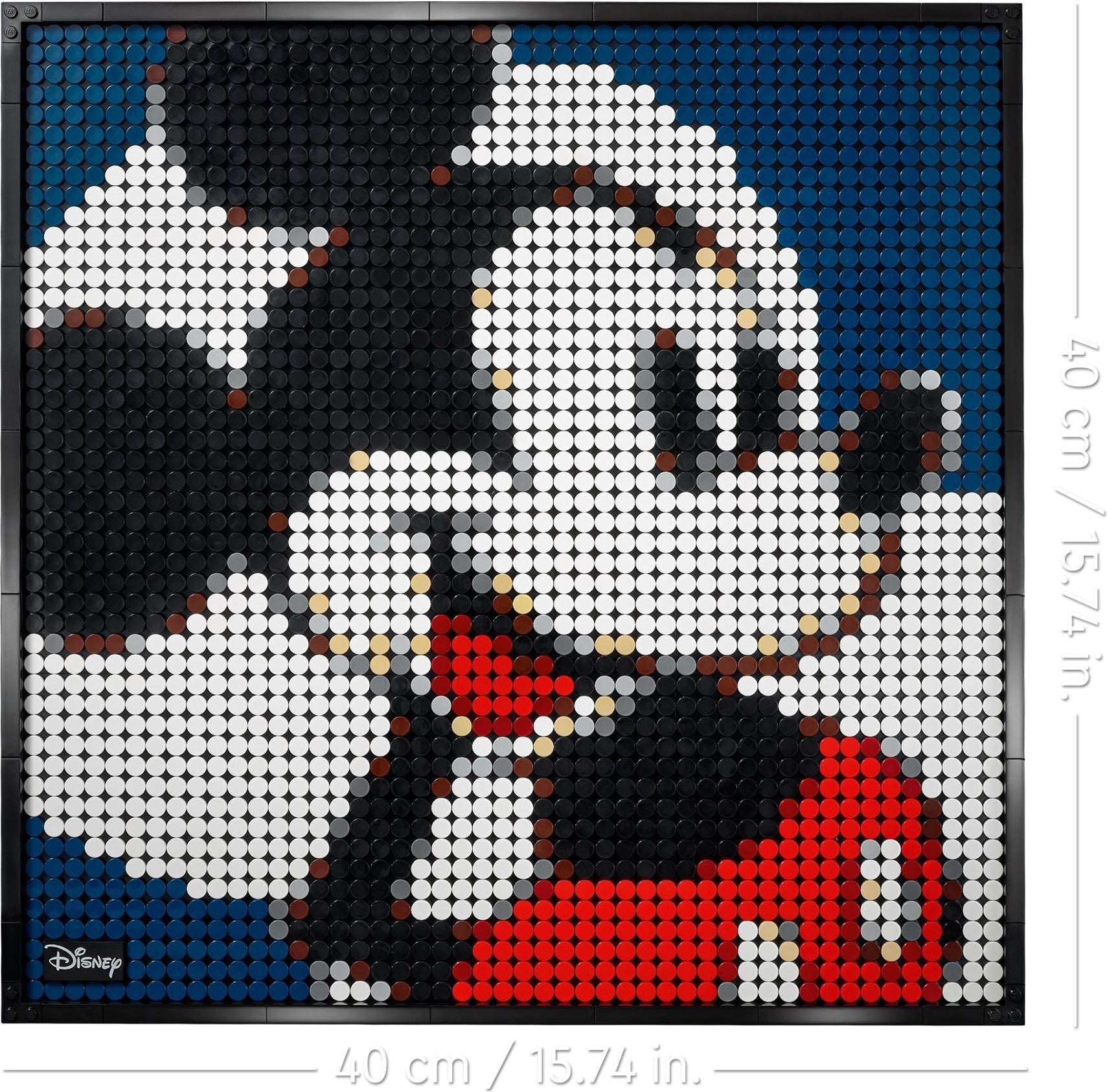 LEGO Art: Disney’s Mickey Mouse (31202) - SuperSaverAU - view 2