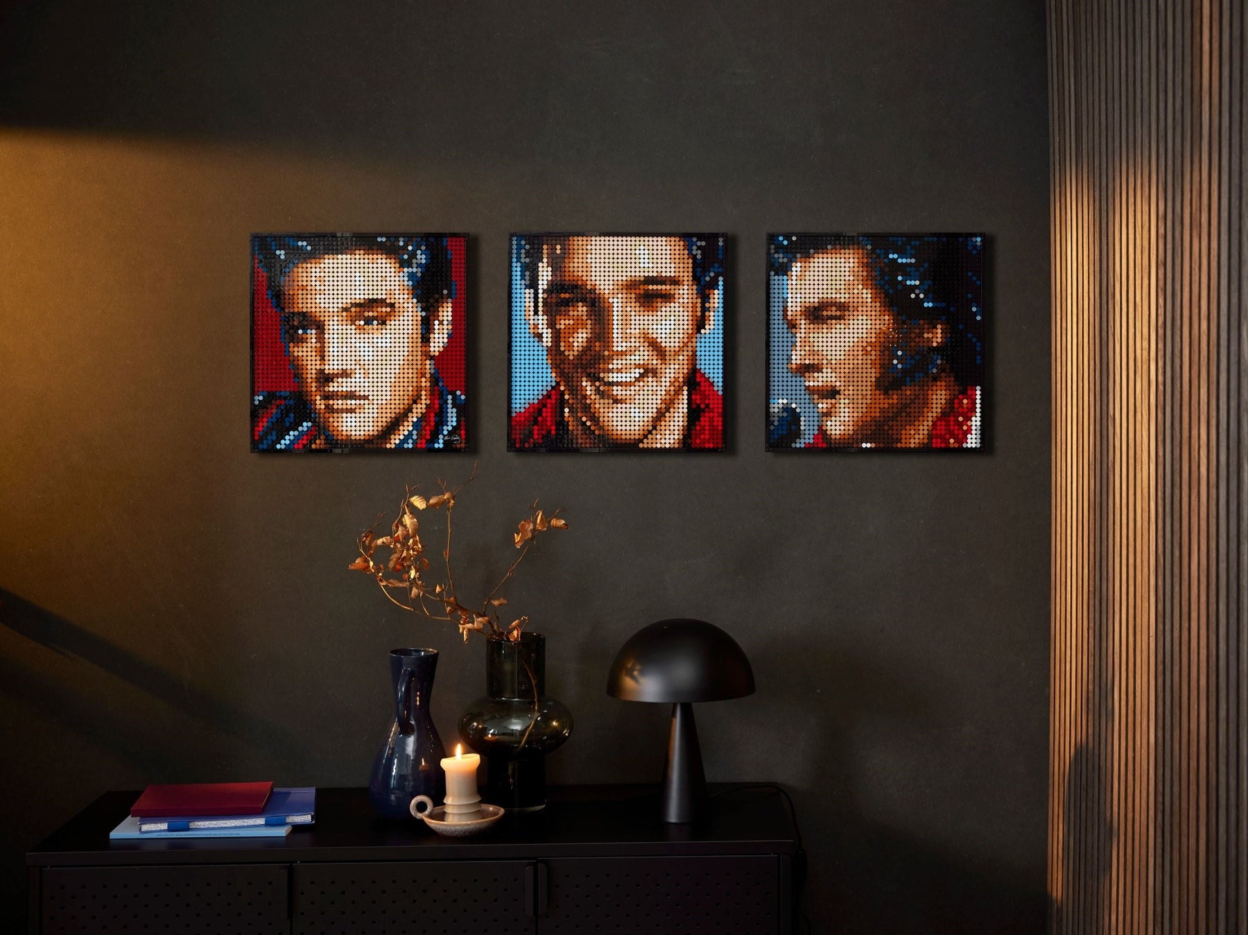 LEGO 31204 Elvis Presley “The King” Portrait - Buildable Wall Art - SuperSaverAU - view 7