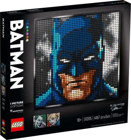 LEGO 31205 Jim Lee Batman Collection: Build Batman, Joker, or Harley Quinn