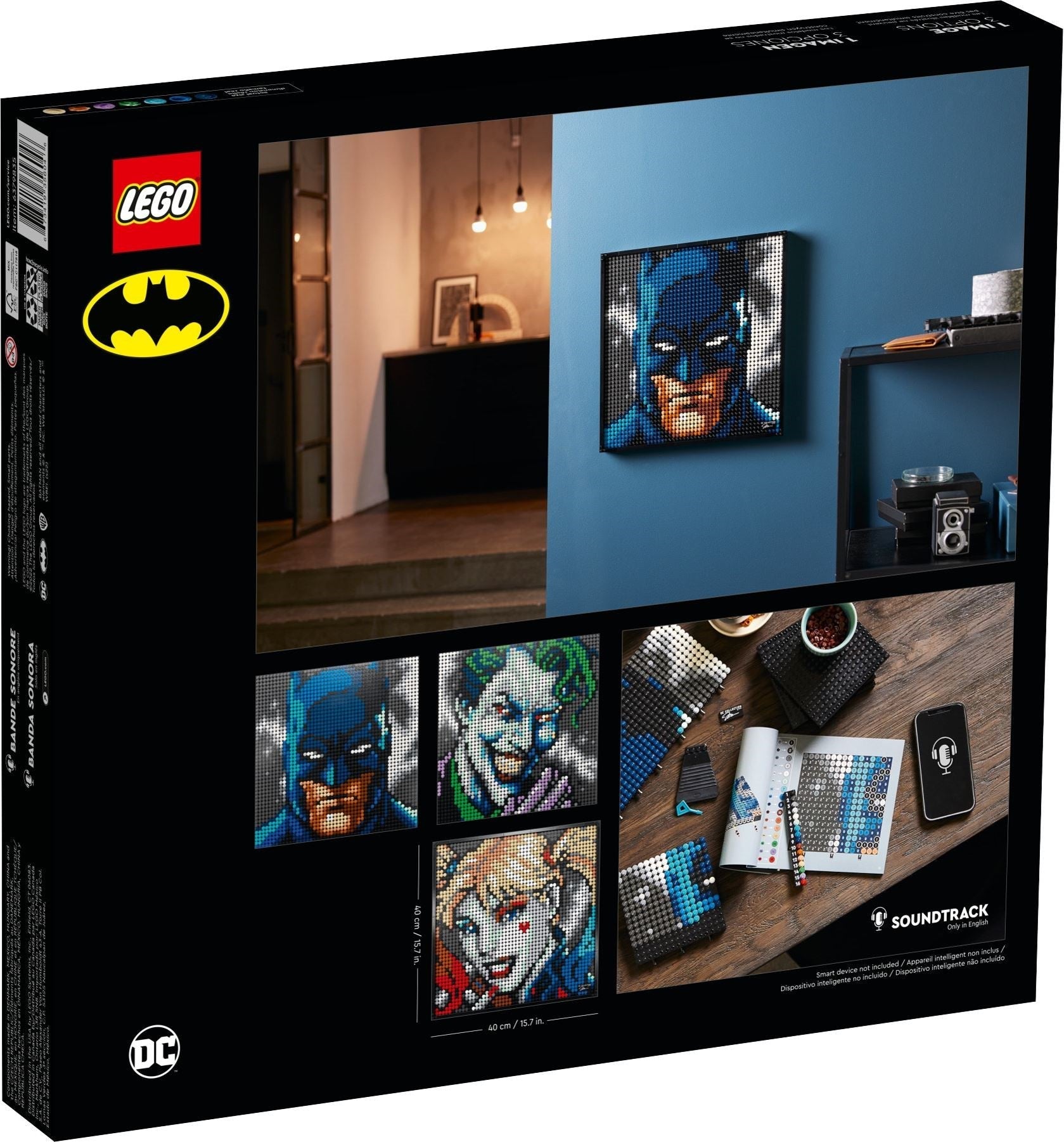 LEGO 31205 Jim Lee Batman Collection: Build Batman, Joker, or Harley Quinn - SuperSaverAU - view 5
