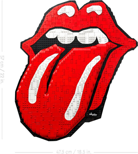 LEGO 31206 Rolling Stones Logo Art Set - SuperSaverAU - view 2