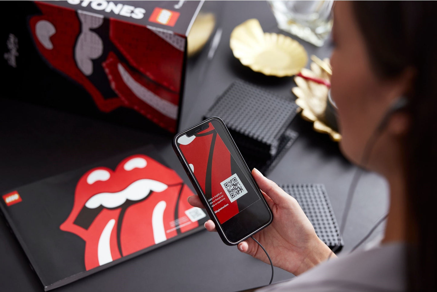 LEGO 31206 Rolling Stones Logo Art Set