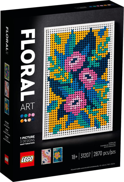 LEGO Art Series 31207 Floral Art- Auzzi Store
