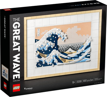 LEGO Art Series 31208 Hokusai – The Great Wave- Auzzi Store