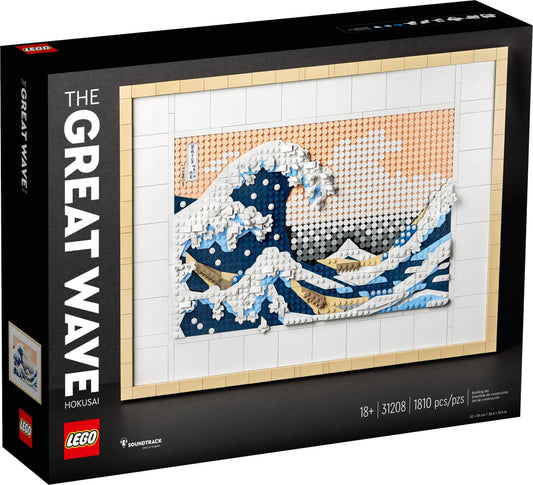 LEGO Art Series 31208 Hokusai – The Great Wave- Auzzi Store