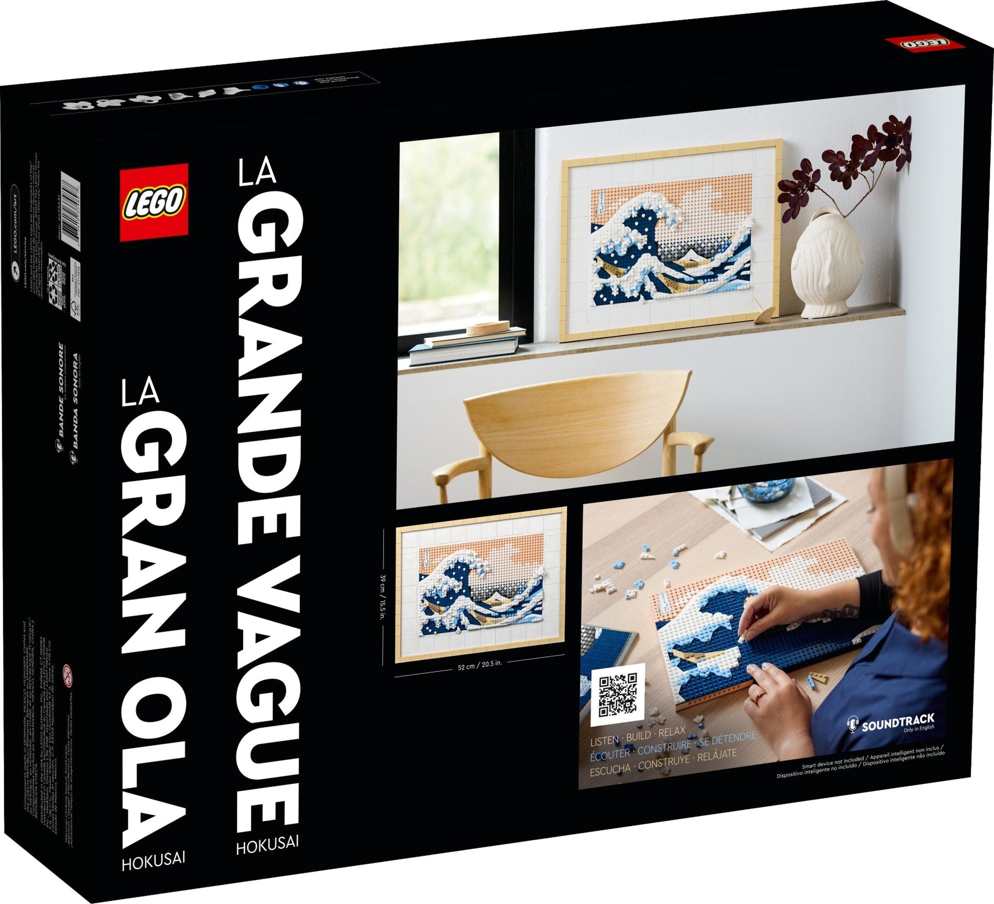 LEGO Art Series 31208 Hokusai – The Great Wave- Auzzi Store
